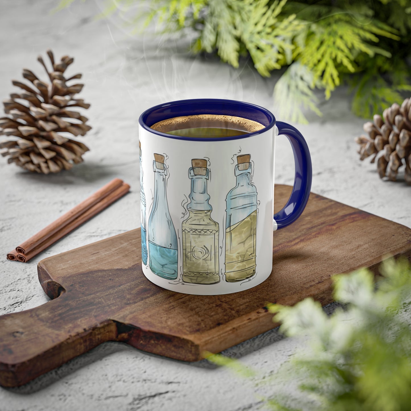 Uranic Pride Flag Potion Bottles - Mug