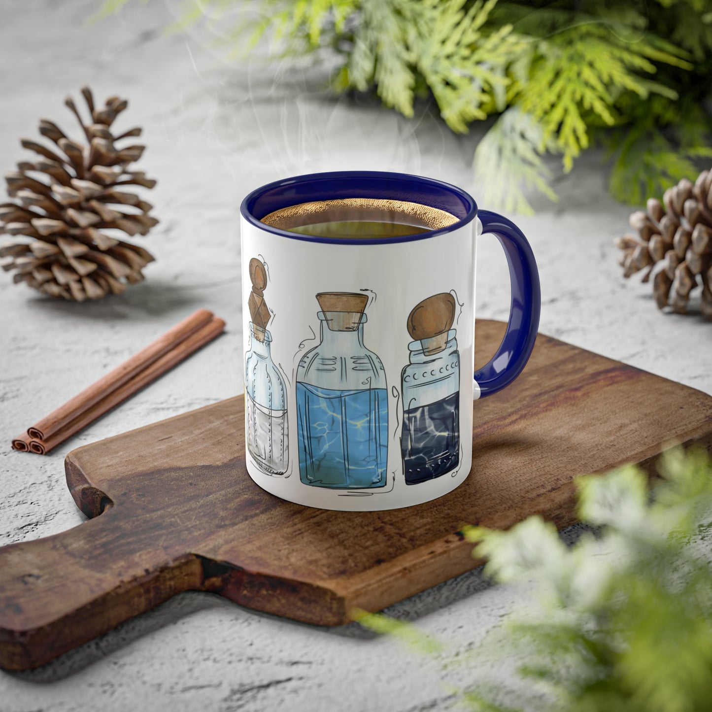Aroace Pride Flag Potion Bottles - Mug