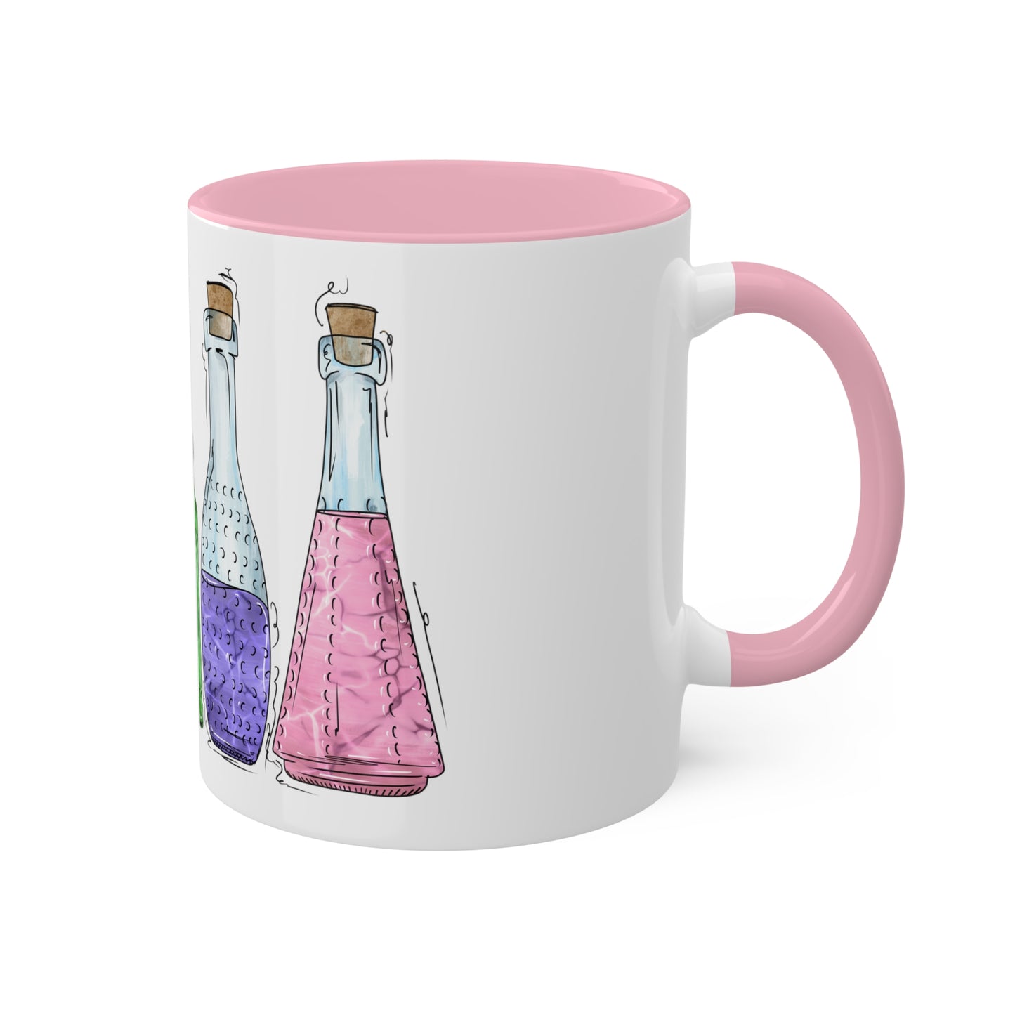 Trigender Pride Flag Potion Bottles - Mug