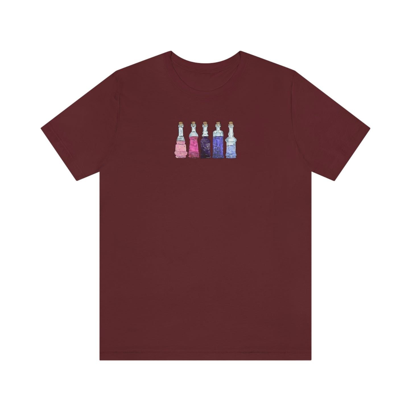 Omnisexual Pride Flag Potion Bottles - Unisex T-Shirt