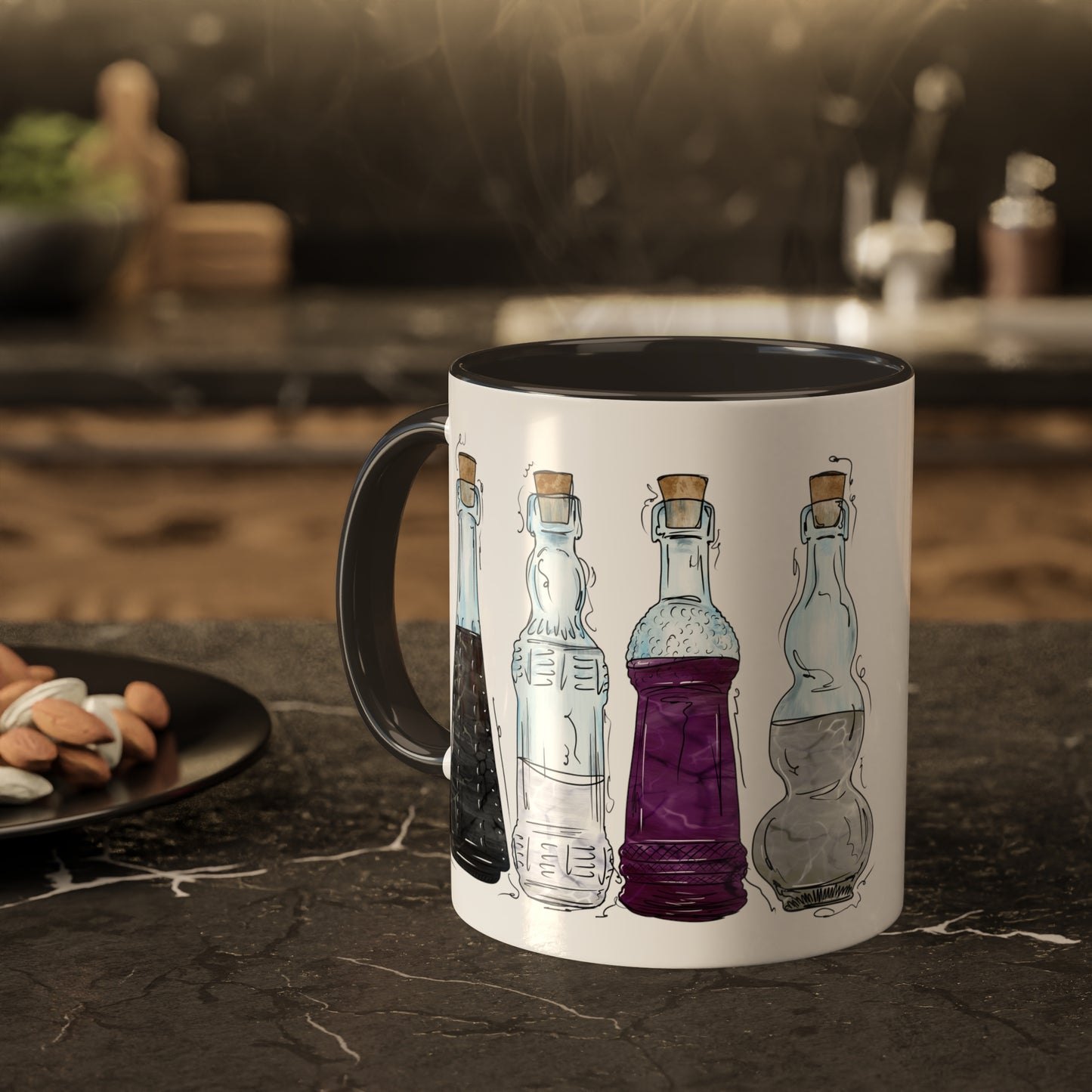 Demisexual Pride Flag Potion Bottles - Mug