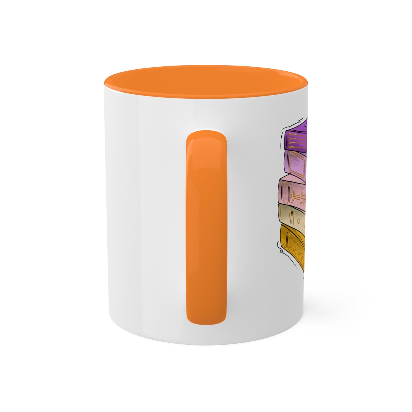 Trixic Pride Flag Old Books - Mug