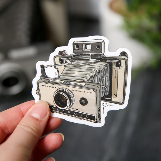 Camera, Polaroid Automatic 230 - Sticker