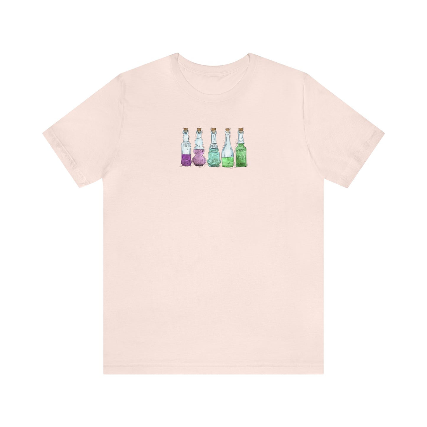 Toric Pride Flag Potion Bottles - Unisex T-Shirt