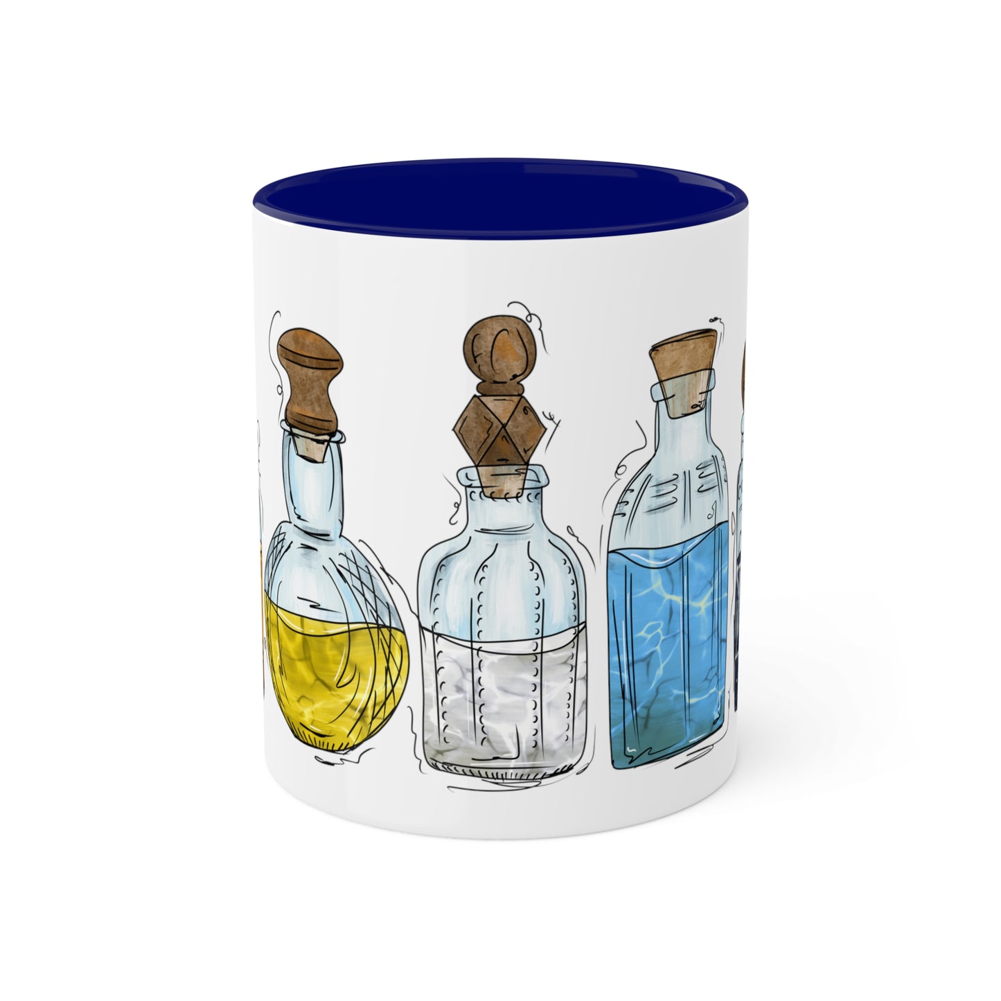 Aroace Pride Flag Potion Bottles - Mug