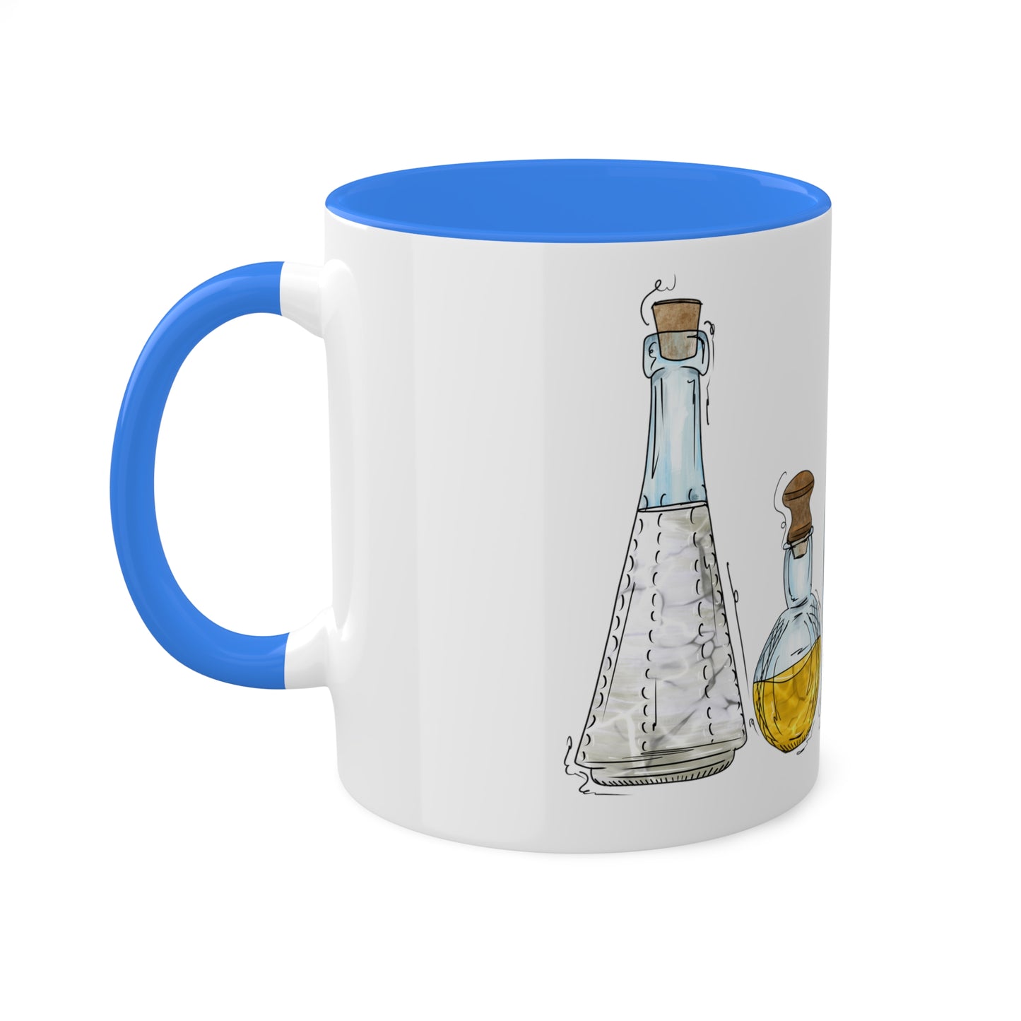 Polyamorous Pride Flag Potion Bottles - Mug