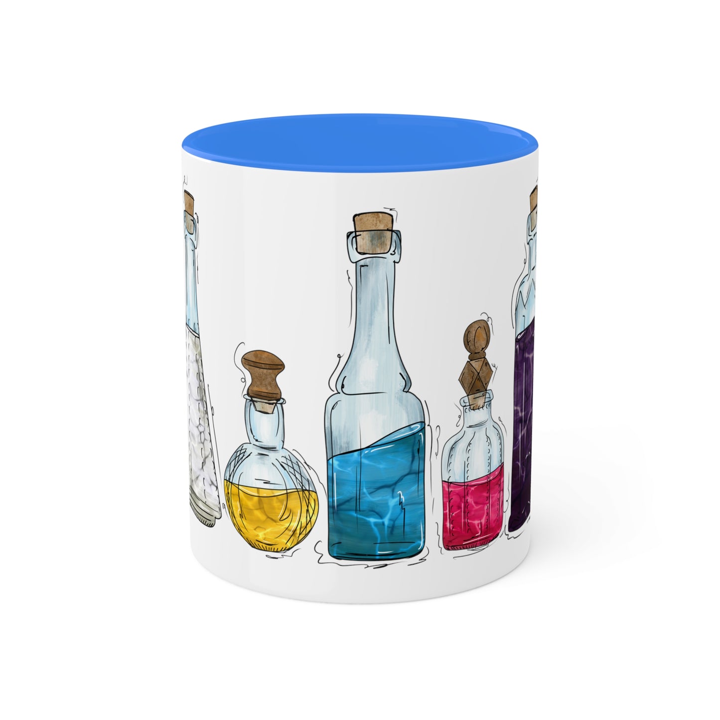 Polyamorous Pride Flag Potion Bottles - Mug