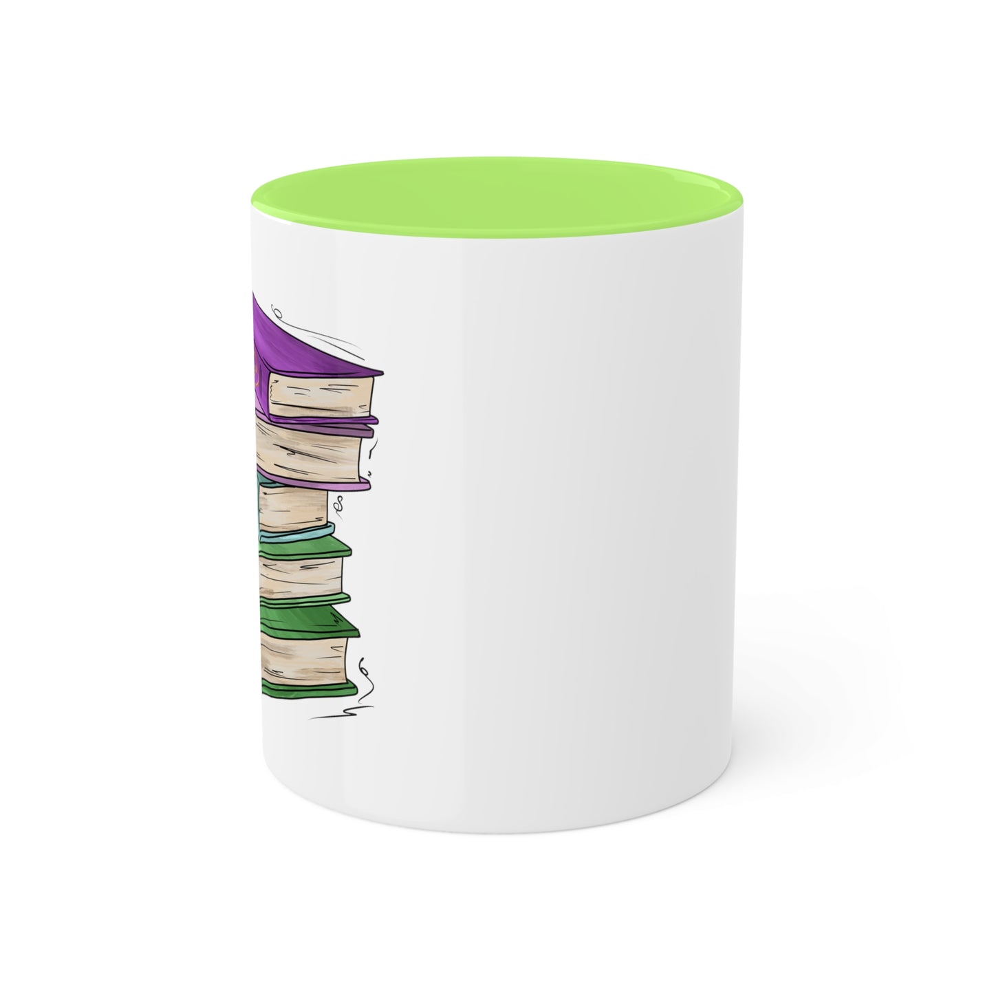 Toric Pride Flag Old Books - Mug