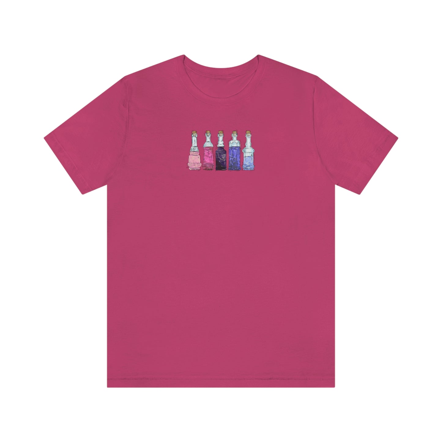 Omnisexual Pride Flag Potion Bottles - Unisex T-Shirt