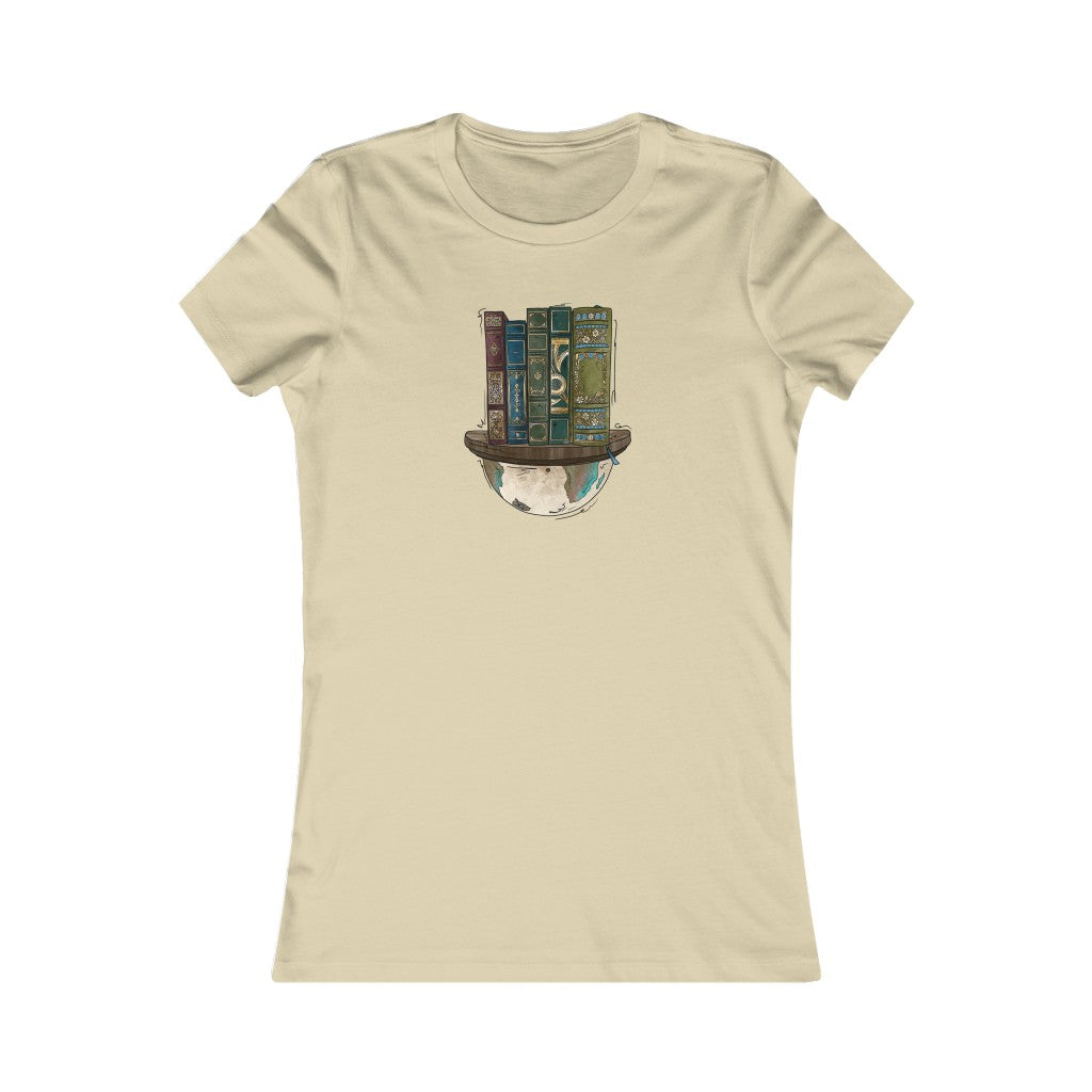 Globe and Vintage Books - Women's T-Shirt