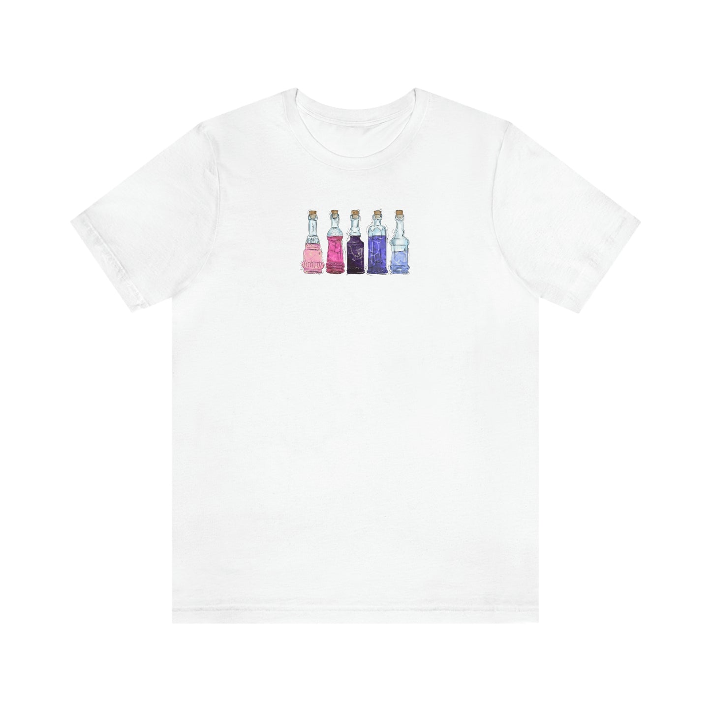Omnisexual Pride Flag Potion Bottles - Unisex T-Shirt