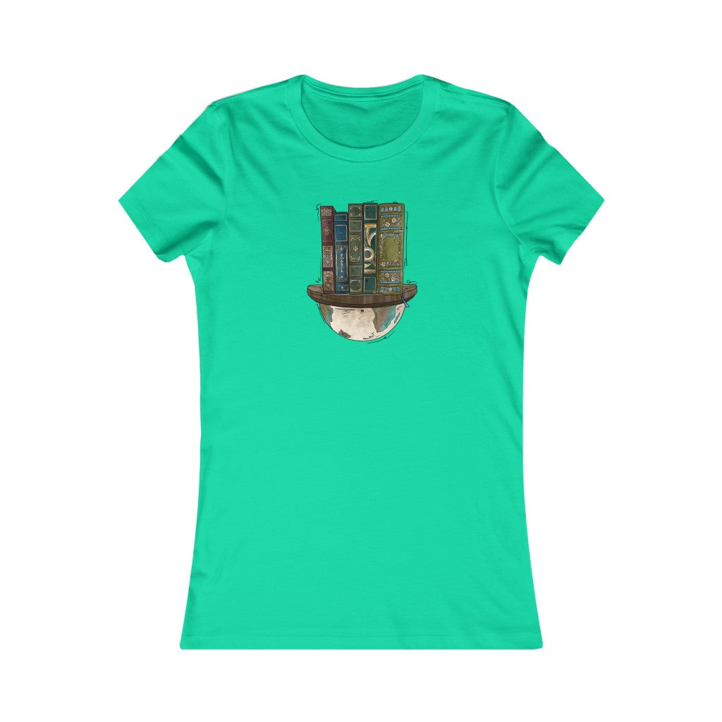 Globe and Vintage Books - Women's T-Shirt