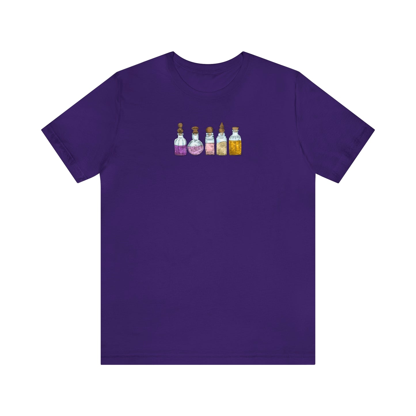 Trixic Pride Flag Potion Bottles - Unisex T-Shirt