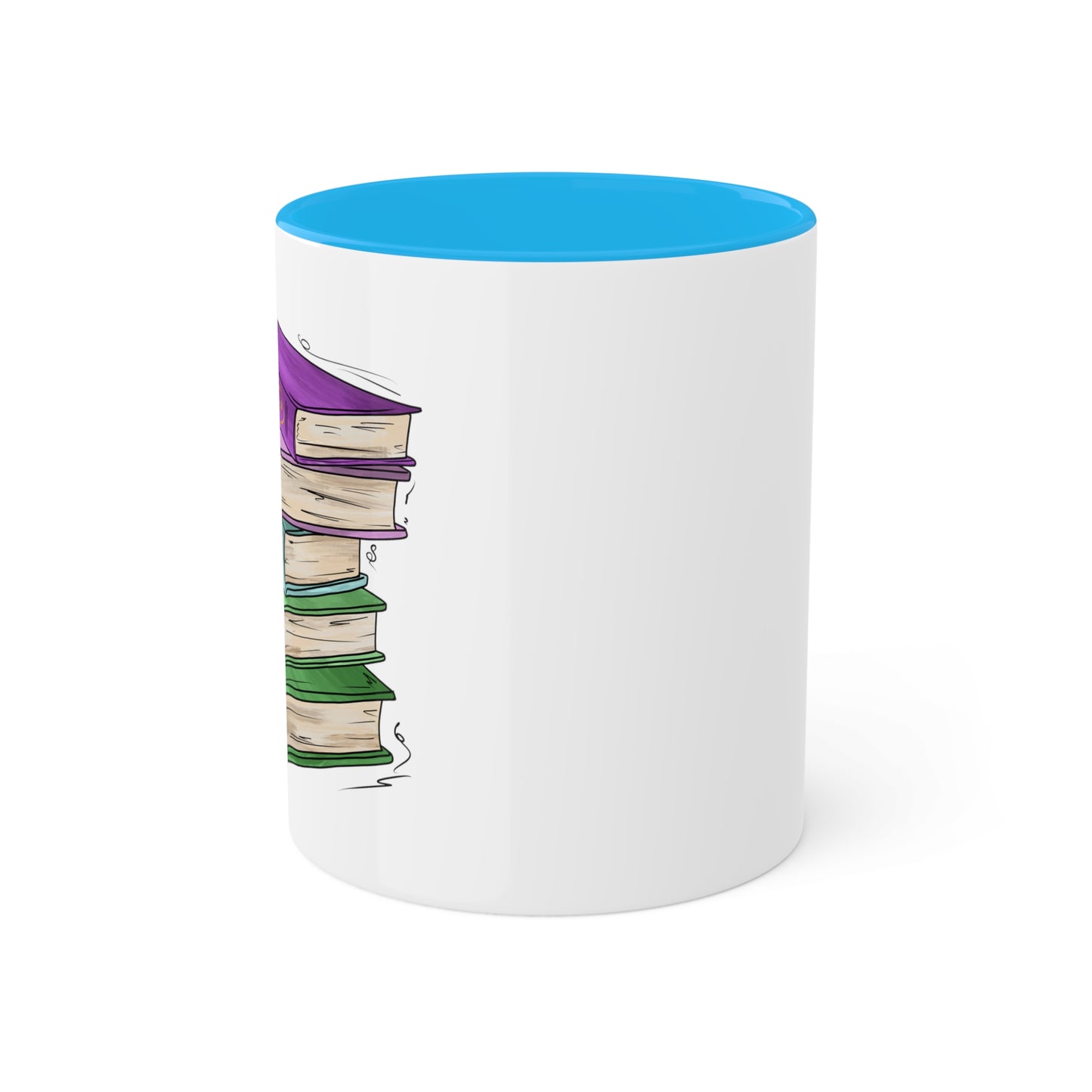 Toric Pride Flag Old Books - Mug