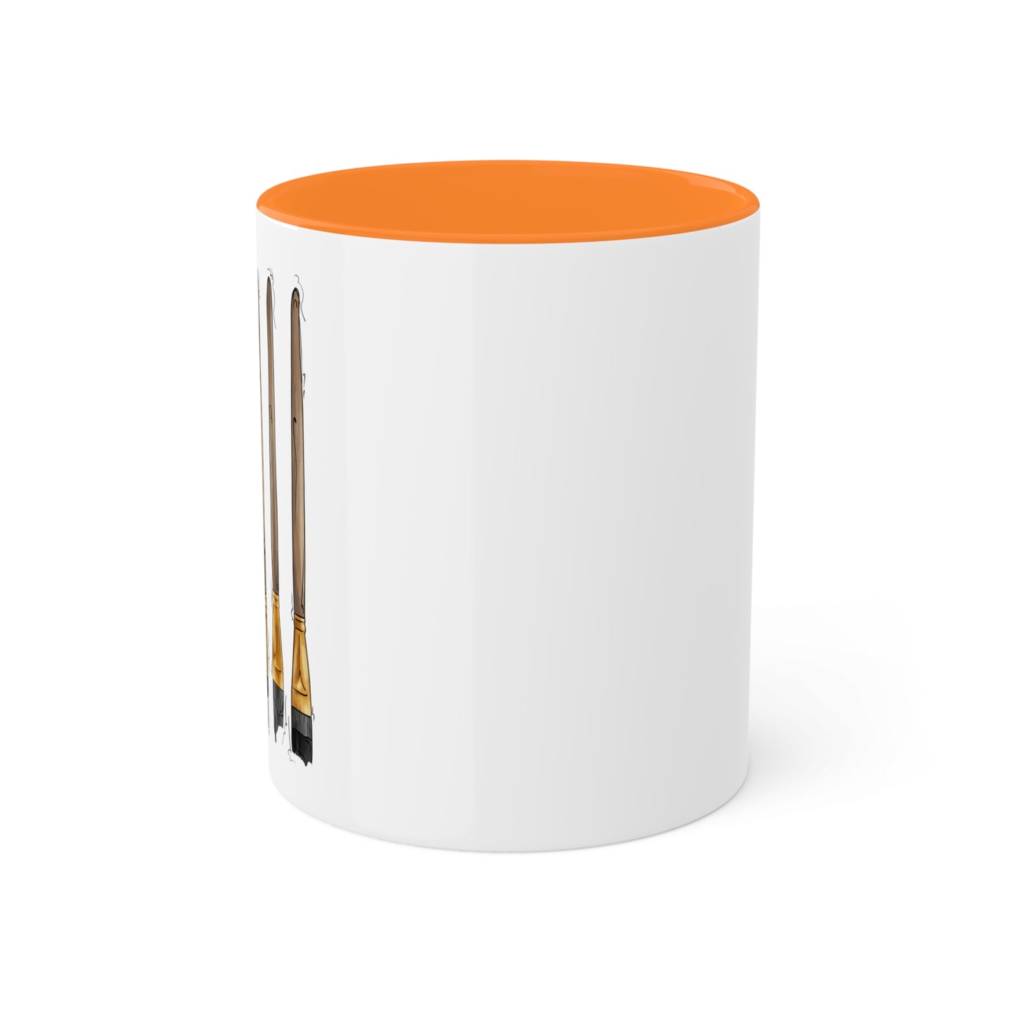 Bear Pride Flag Paint Brushes - Mug