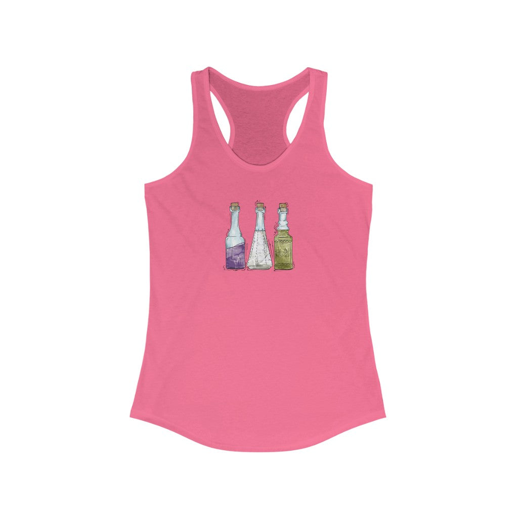 Genderqueer Pride Potion Bottles - Womens Tank Top