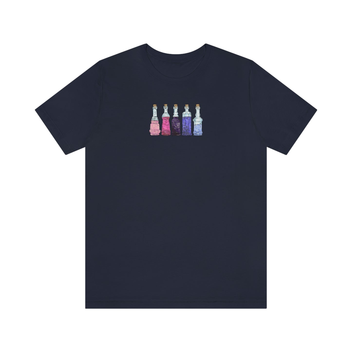 Omnisexual Pride Flag Potion Bottles - Unisex T-Shirt