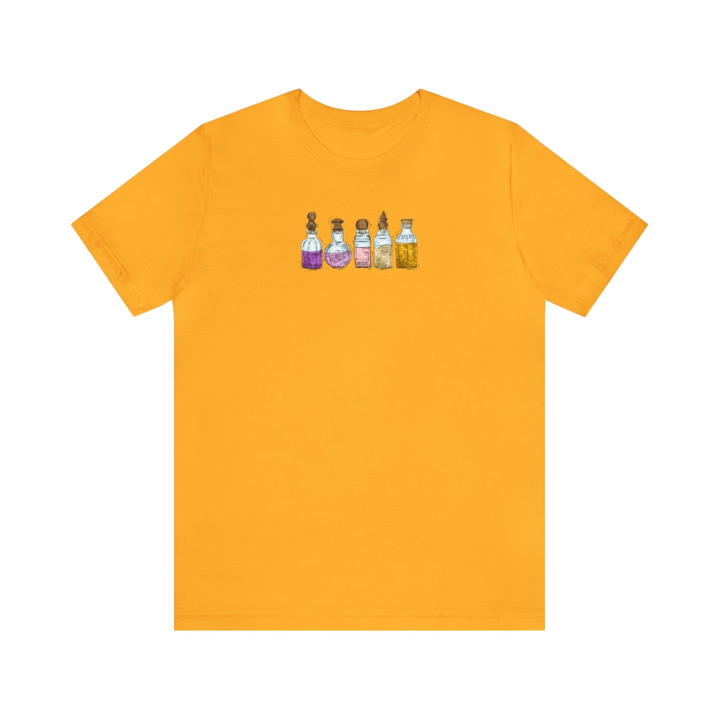 Trixic Pride Flag Potion Bottles - Unisex T-Shirt