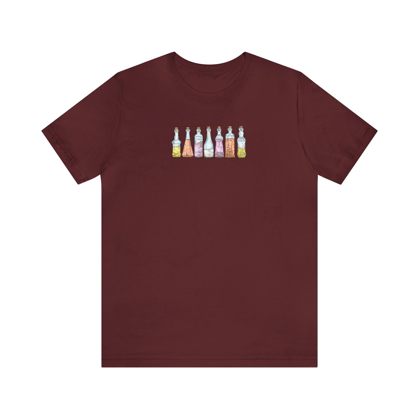 Pangender Pride Flag Potion Bottles - Unisex T-Shirt