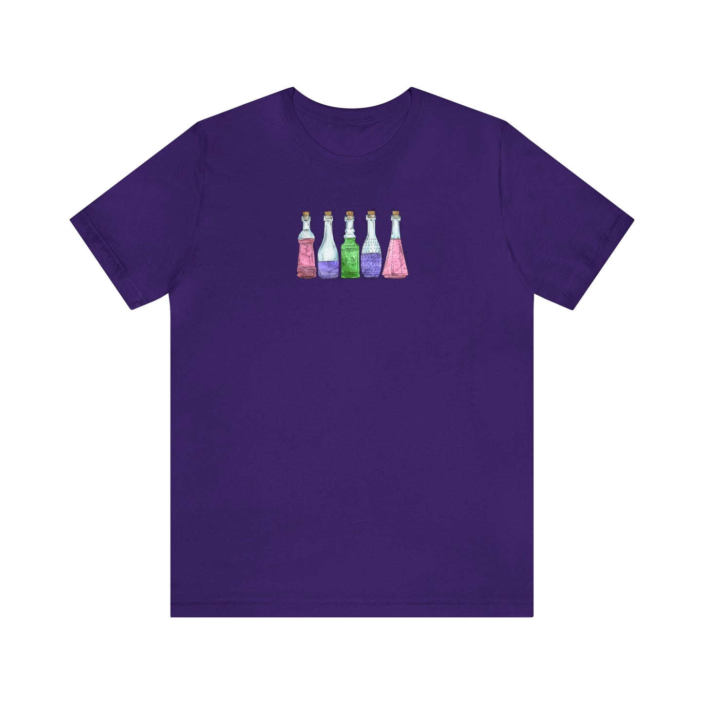 Trigender Pride Flag Potion Bottles - Unisex T-Shirt