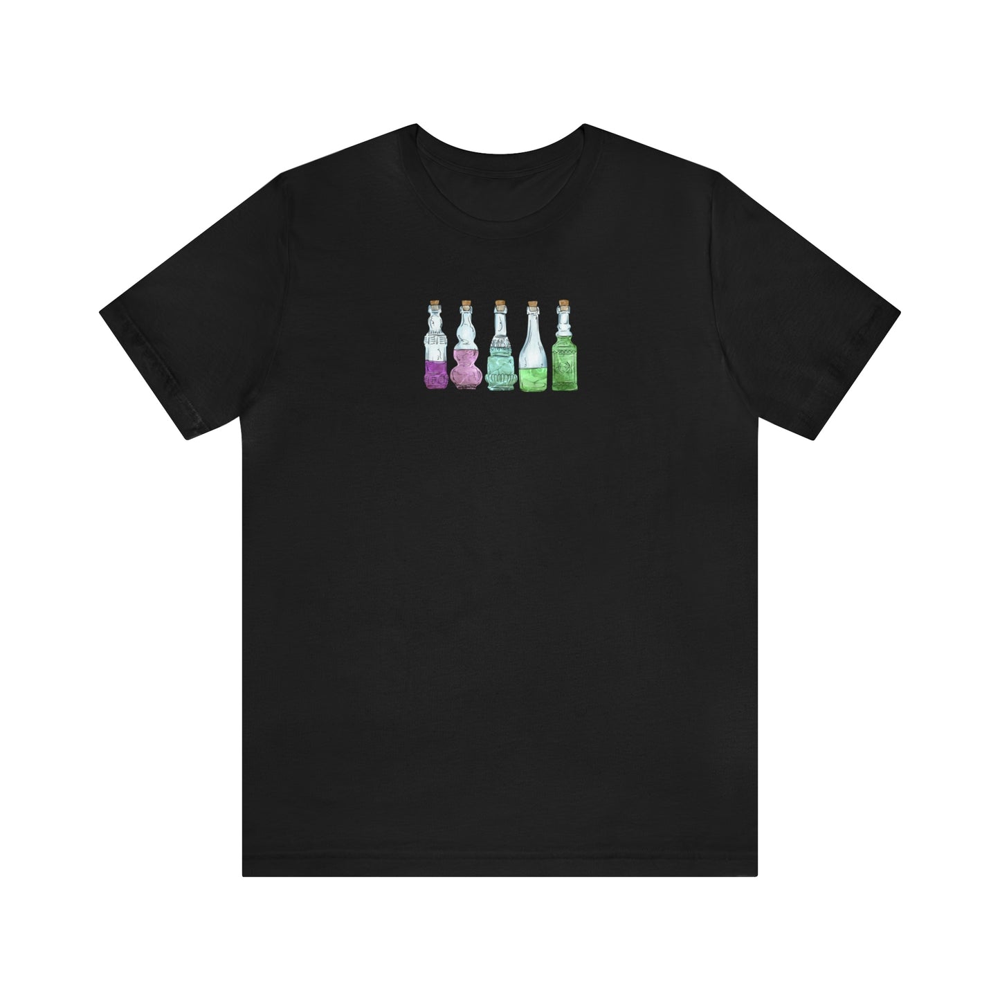 Toric Pride Flag Potion Bottles - Unisex T-Shirt