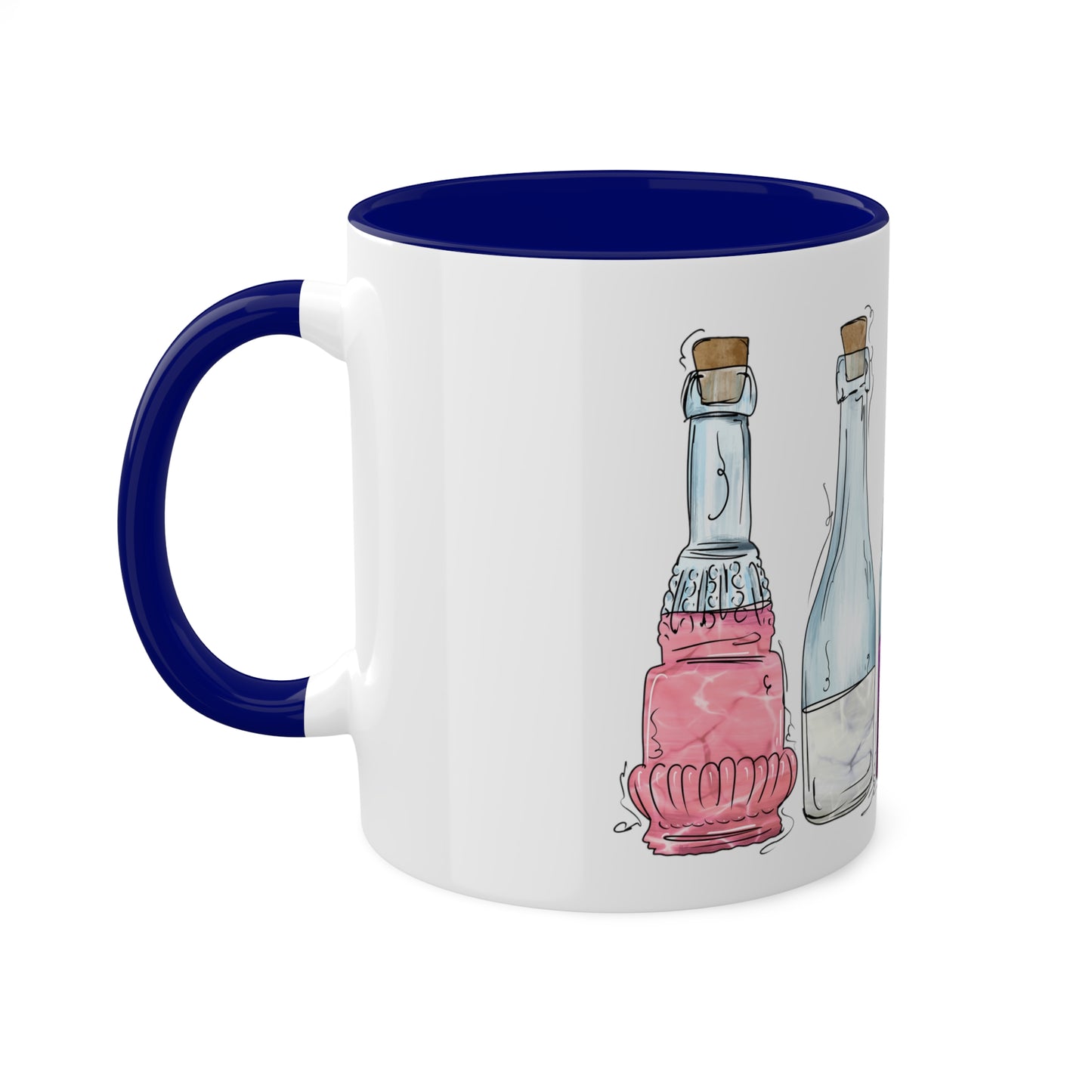 Genderfluid Pride Flag Potion Bottles - Mug