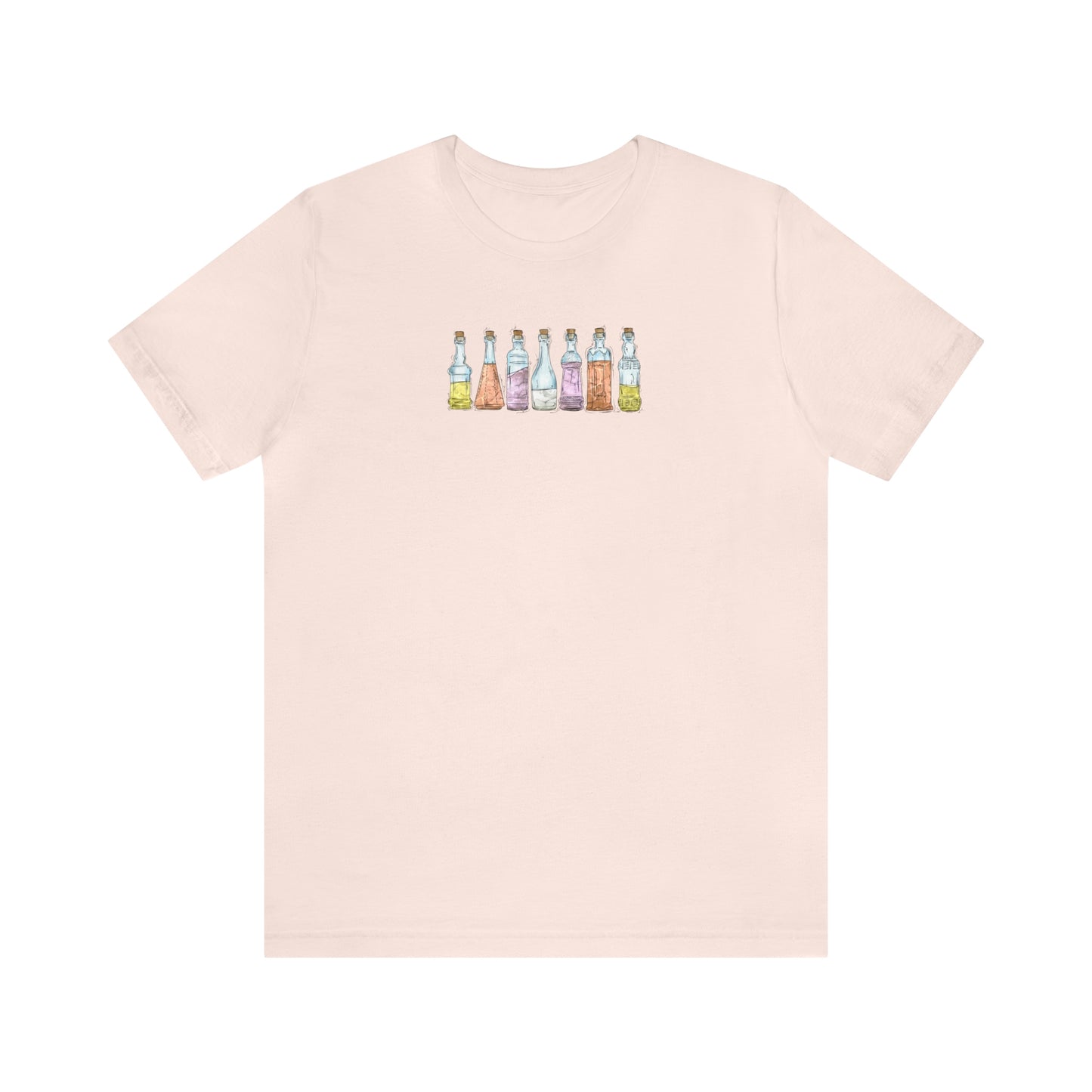 Pangender Pride Flag Potion Bottles - Unisex T-Shirt