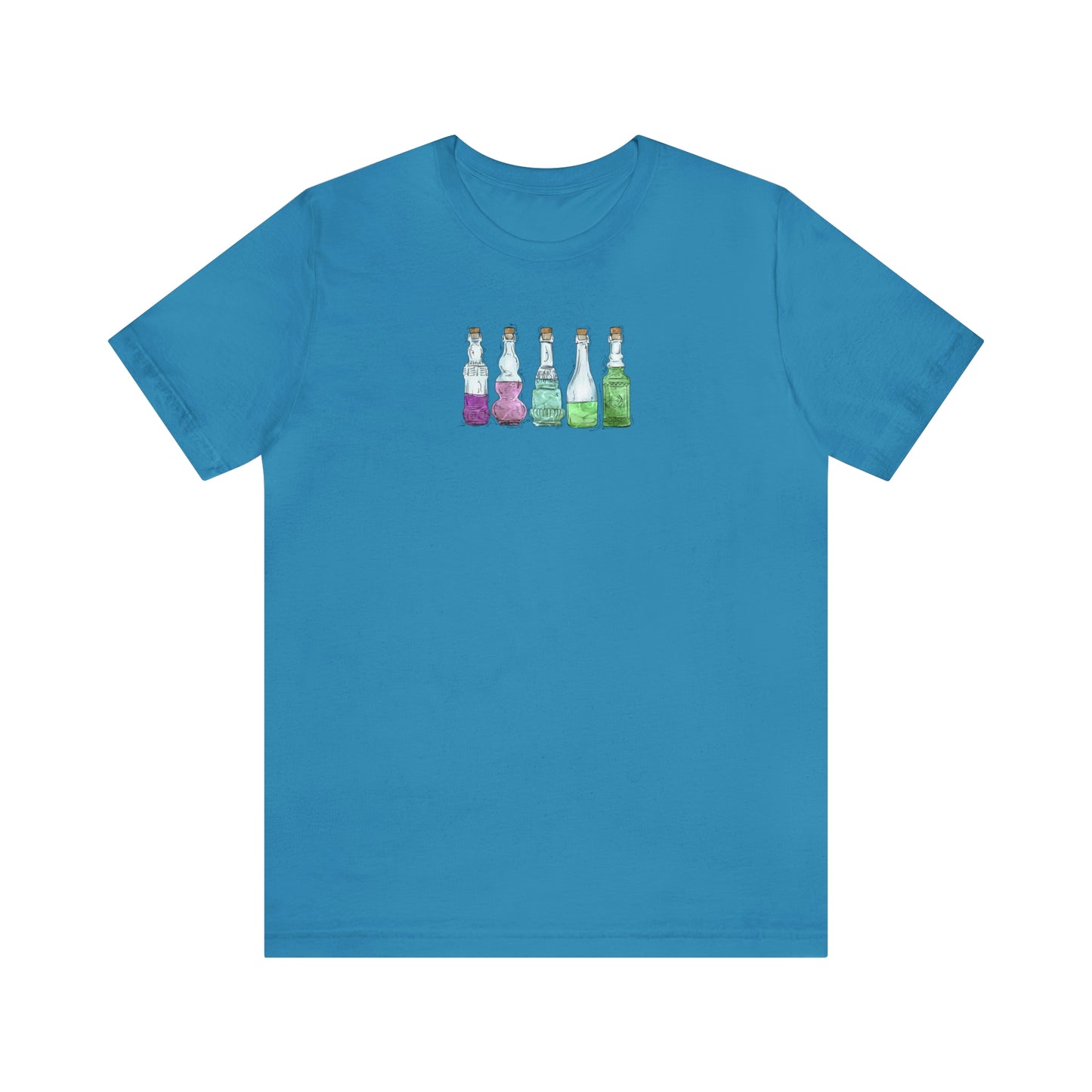 Toric Pride Flag Potion Bottles - Unisex T-Shirt