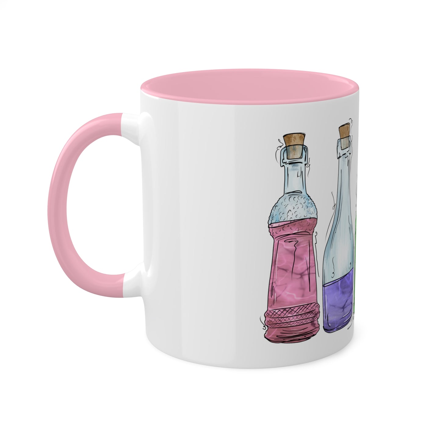 Trigender Pride Flag Potion Bottles - Mug