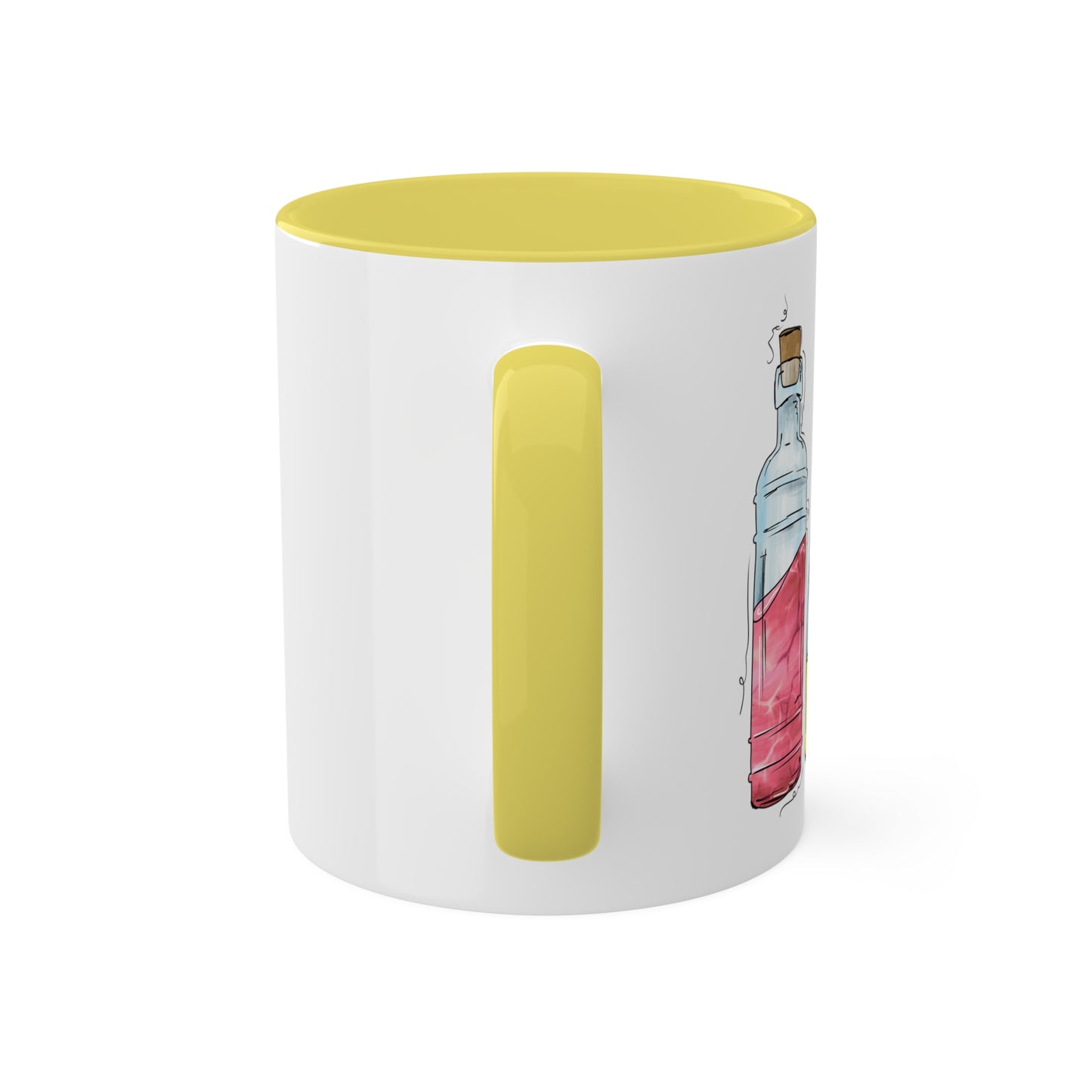 Pansexual Pride Flag Potion Bottles - Mug
