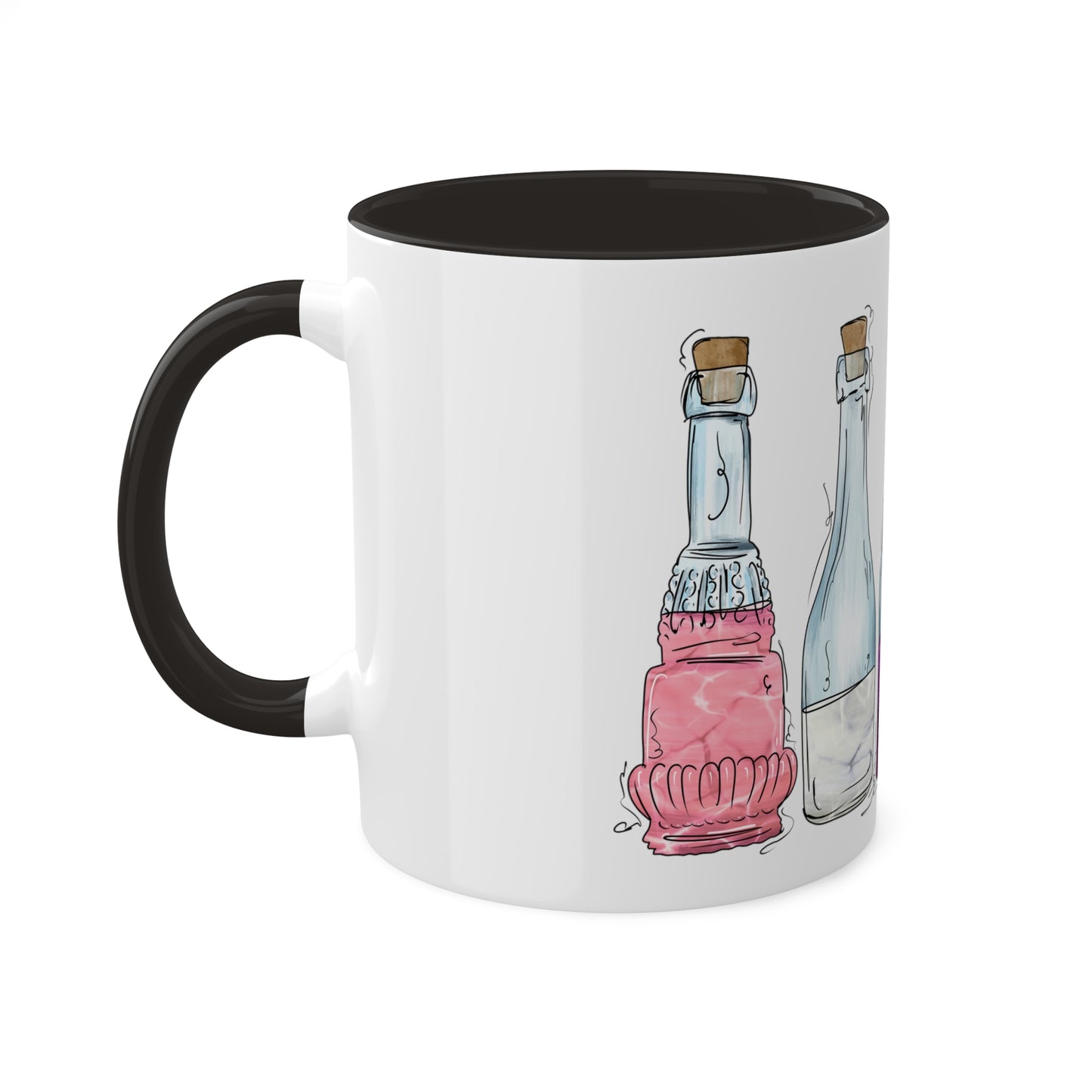 Genderfluid Pride Flag Potion Bottles - Mug