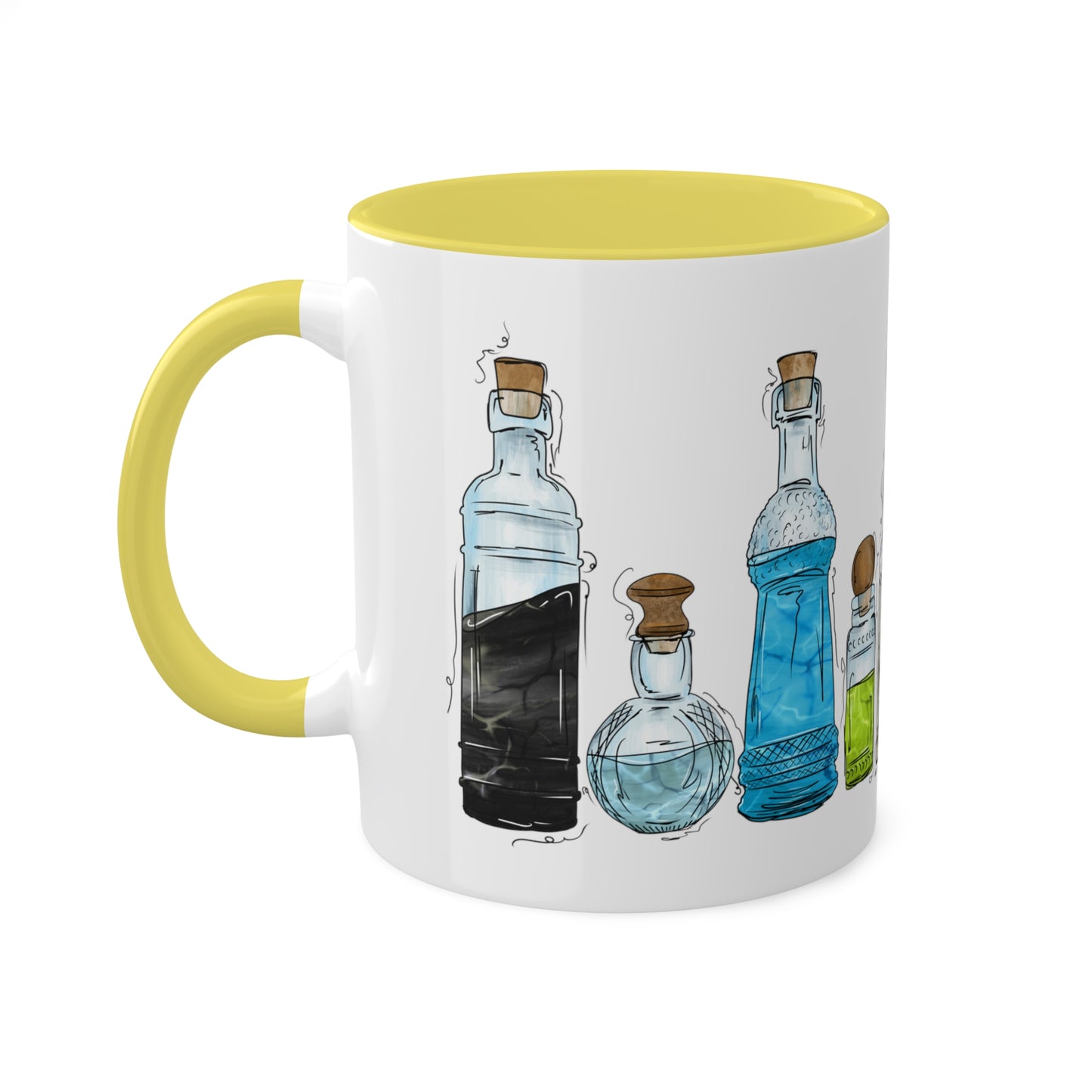 Queer Pride Flag Potion Bottles - Mug
