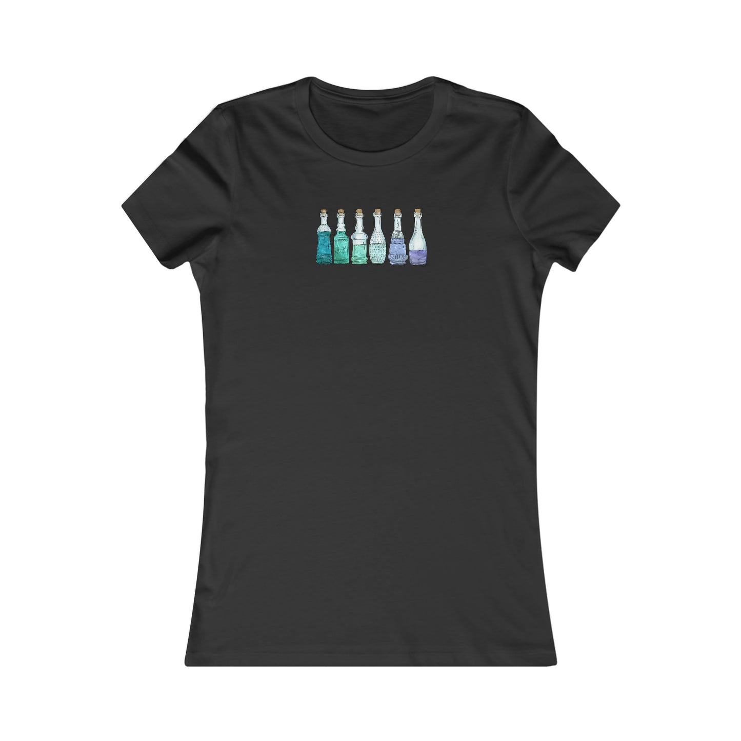 Neptunic Pride Flag Potion Bottles - Women's T-Shirt