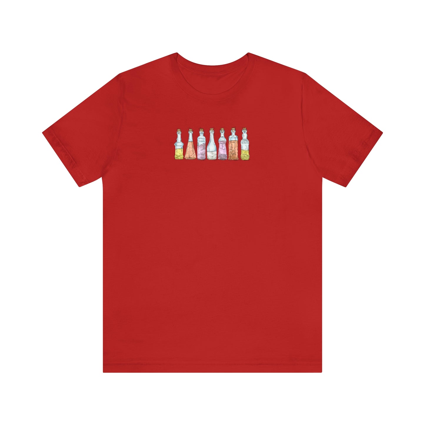 Pangender Pride Flag Potion Bottles - Unisex T-Shirt