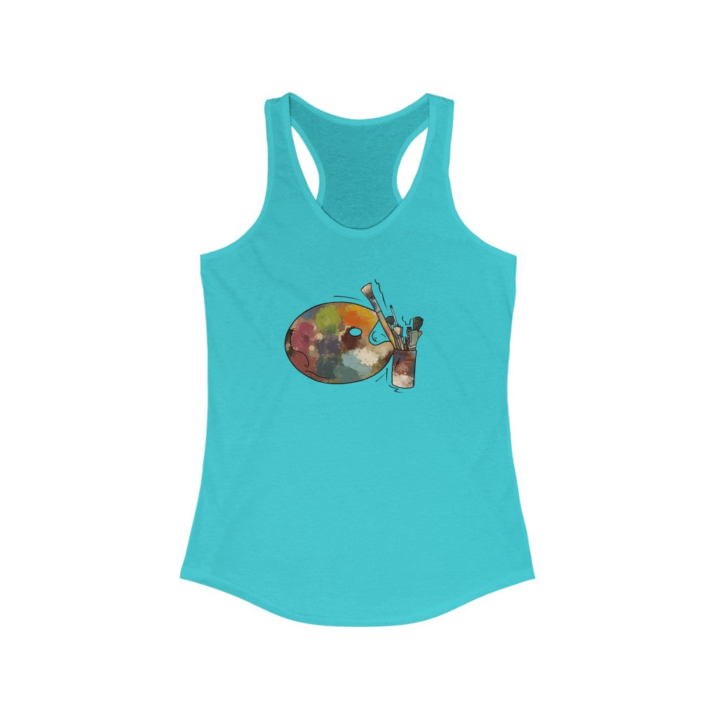 Painter's Palette - Womens Tank Top