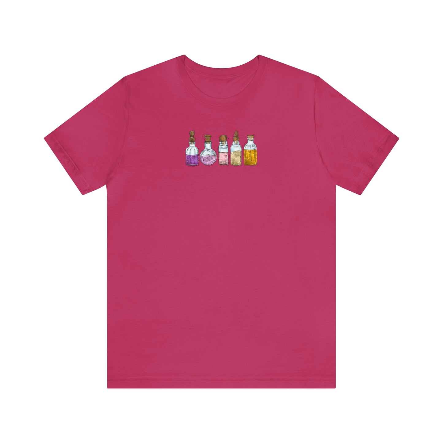 Trixic Pride Flag Potion Bottles - Unisex T-Shirt