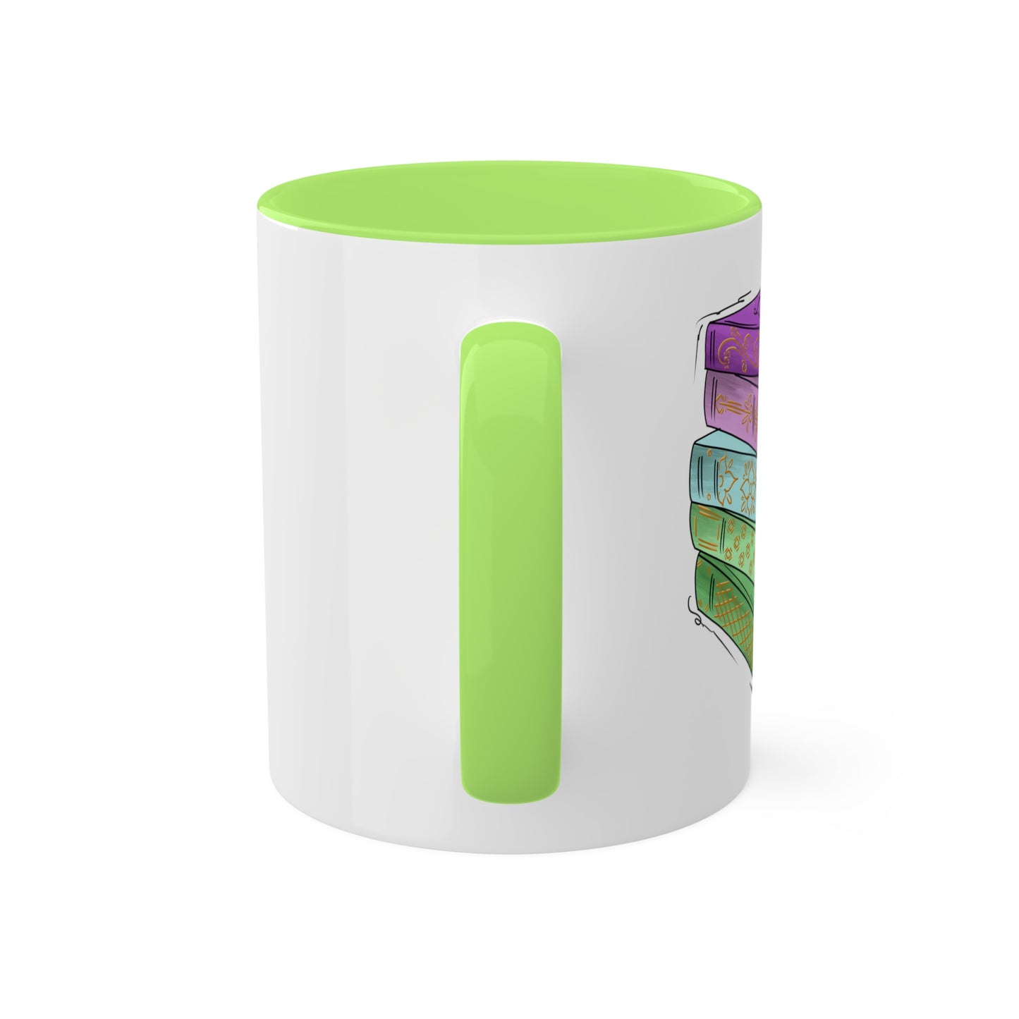 Toric Pride Flag Old Books - Mug