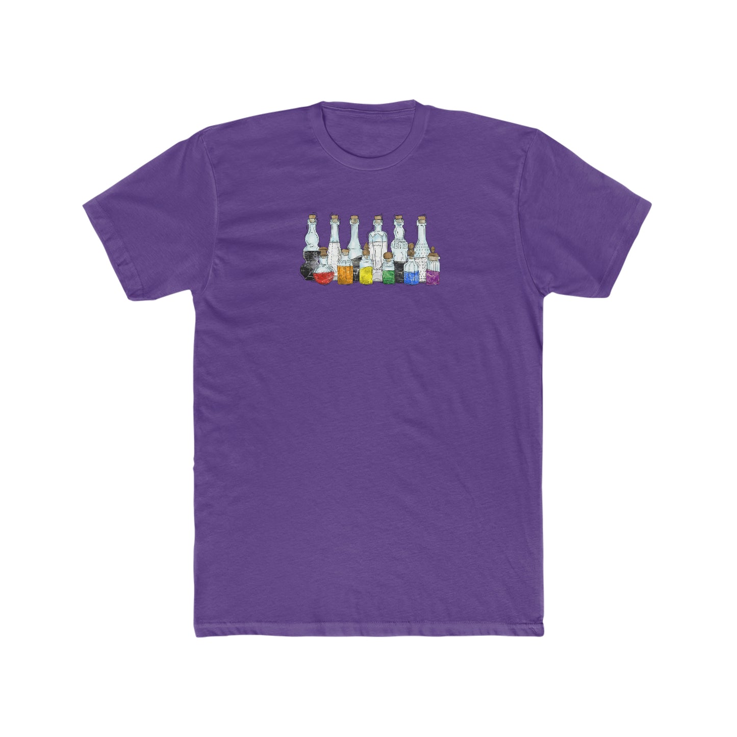 Straight Ally Pride Potion Bottles - Men's T-Shirt