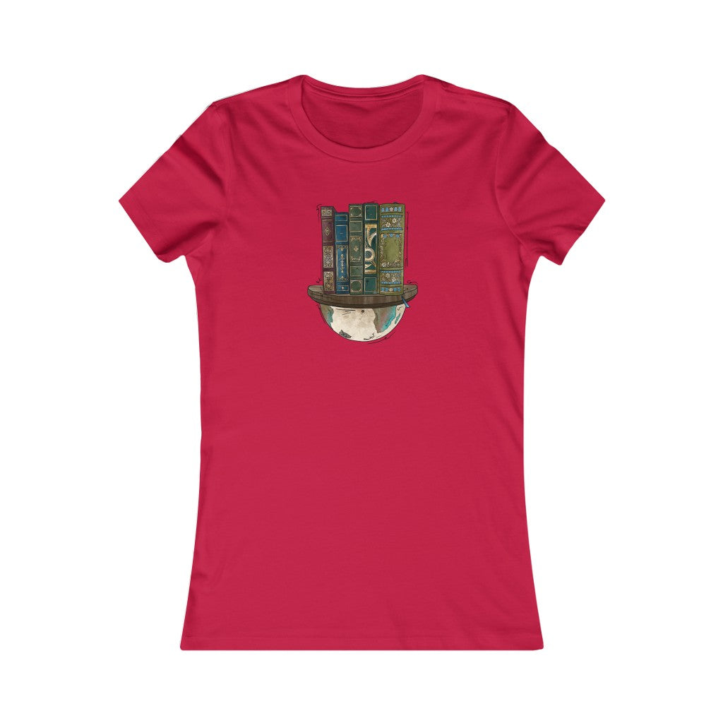 Globe and Vintage Books - Women's T-Shirt