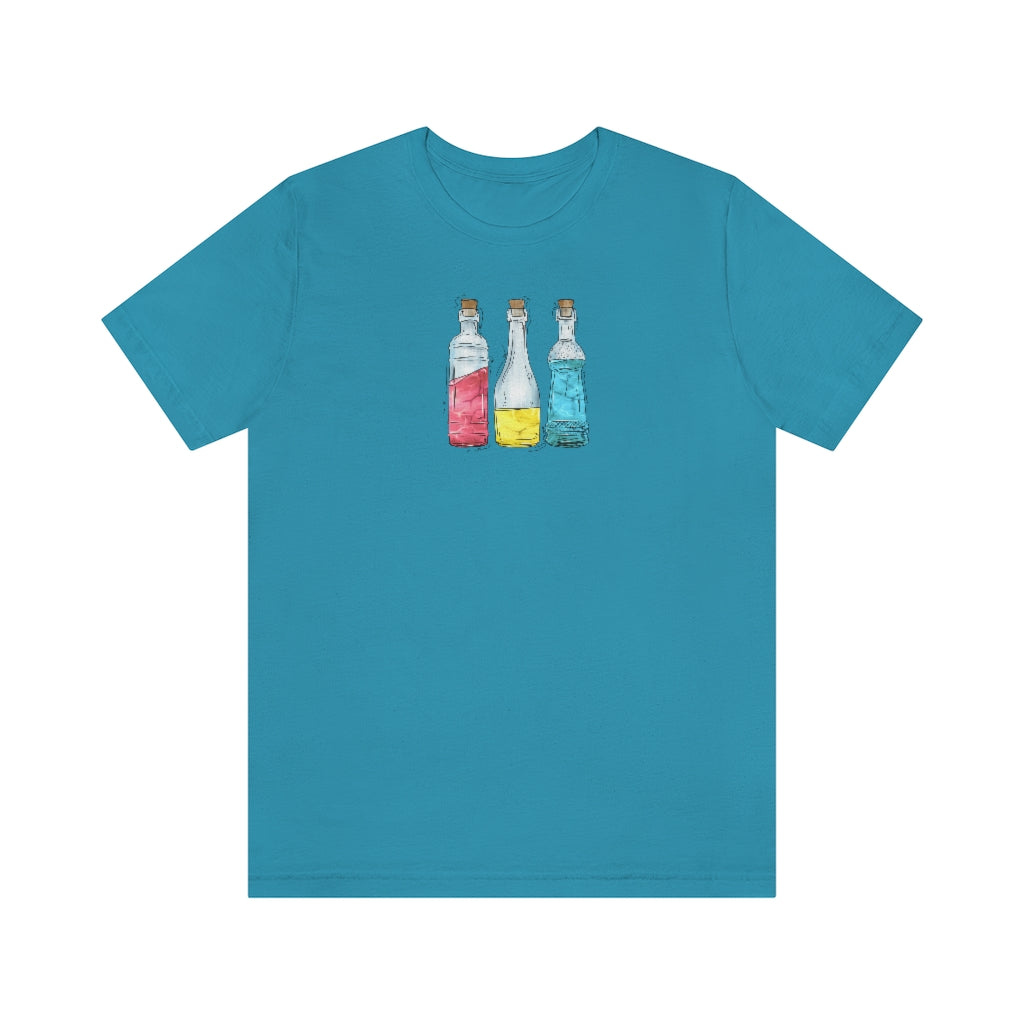 Pansexual Pride Potion Bottles - Unisex T-Shirt