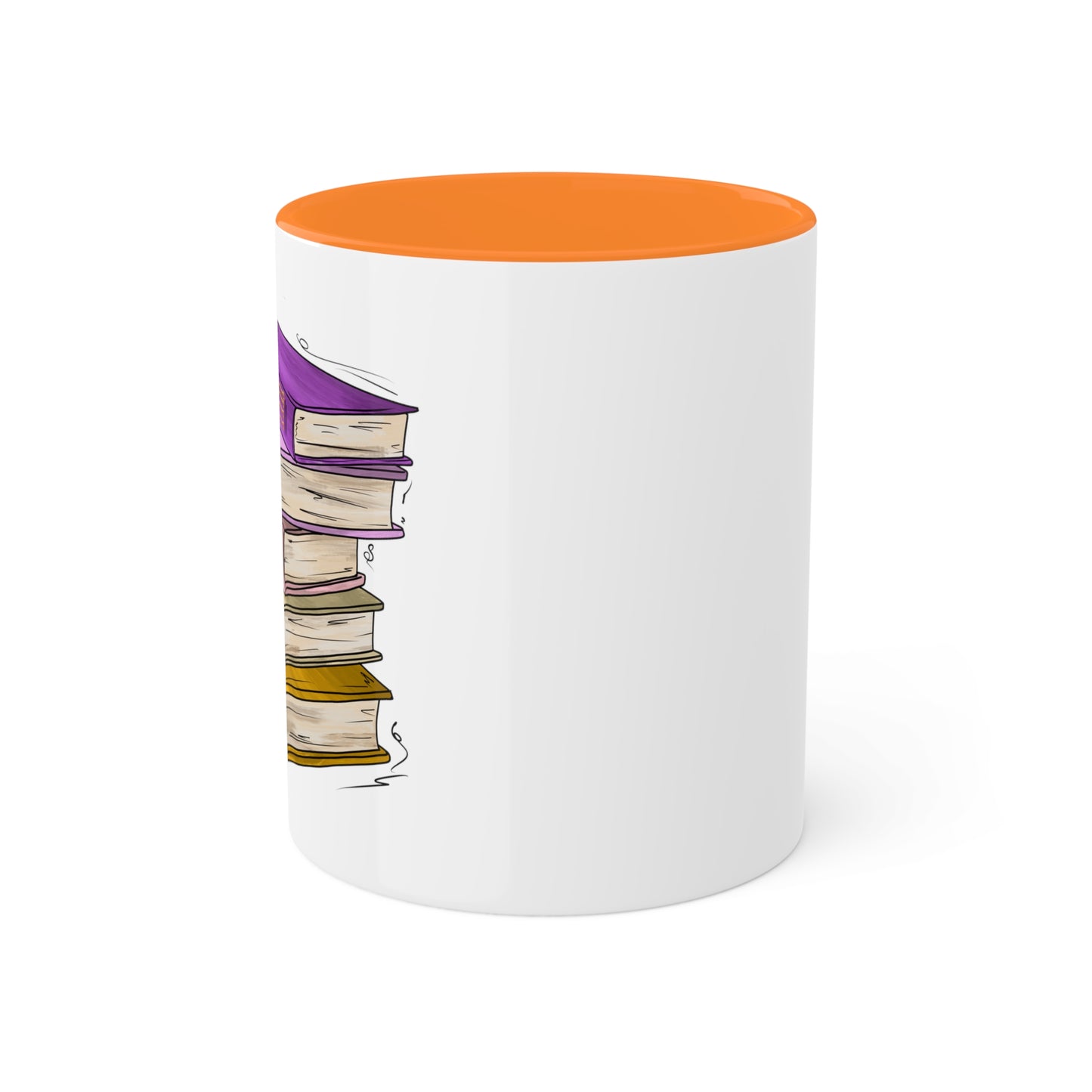 Trixic Pride Flag Old Books - Mug