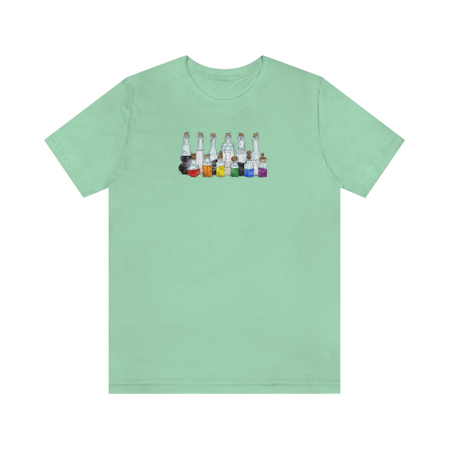 Straight Ally Pride Potion Bottles - Unisex T-Shirt
