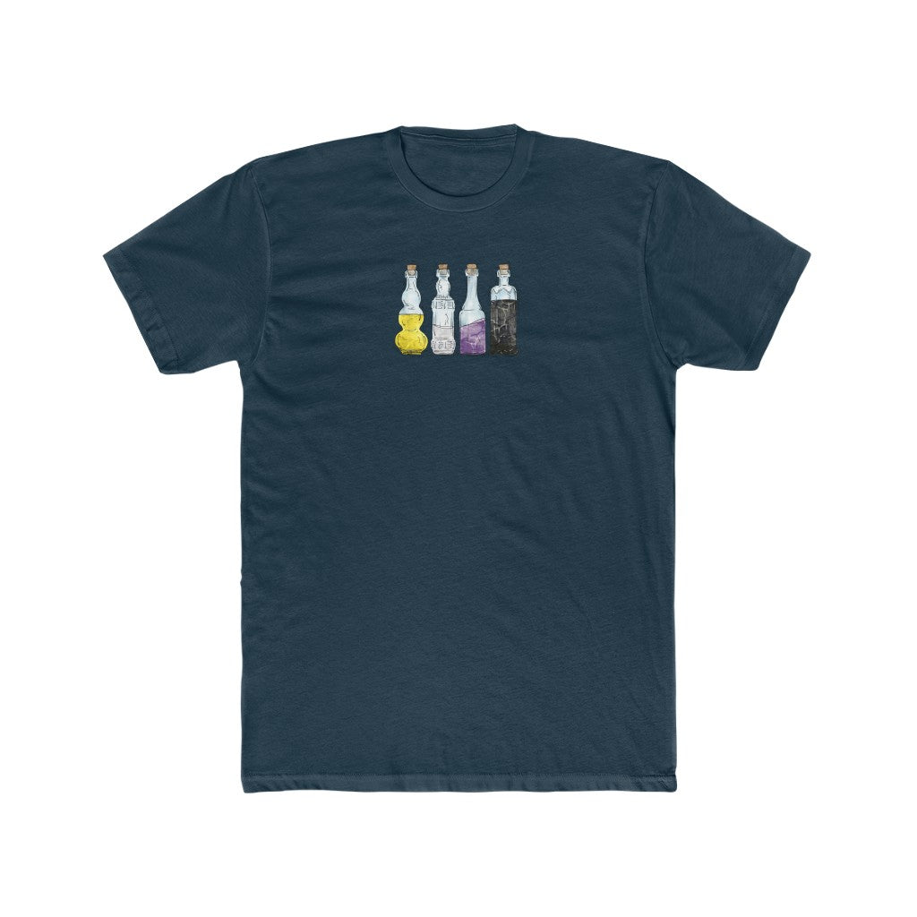 Nonbinary Pride Potion Bottles - Men's T-Shirt