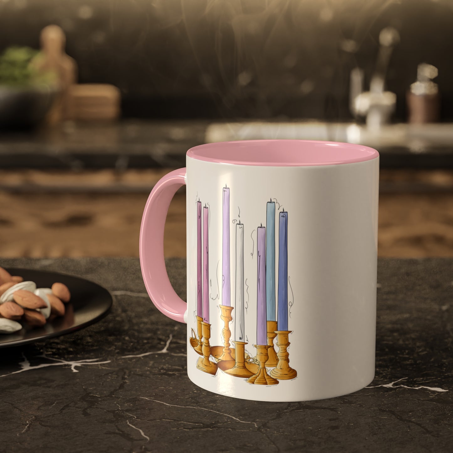 Bigender Pride Flag Candlesticks - Mug