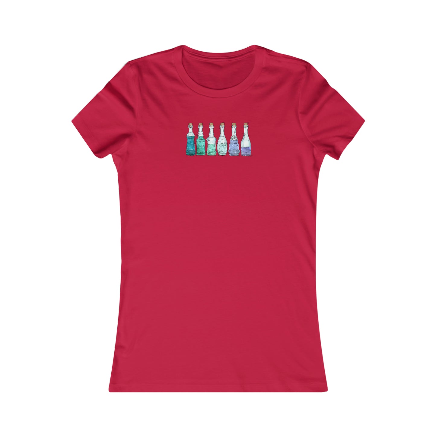 Neptunic Pride Flag Potion Bottles - Women's T-Shirt