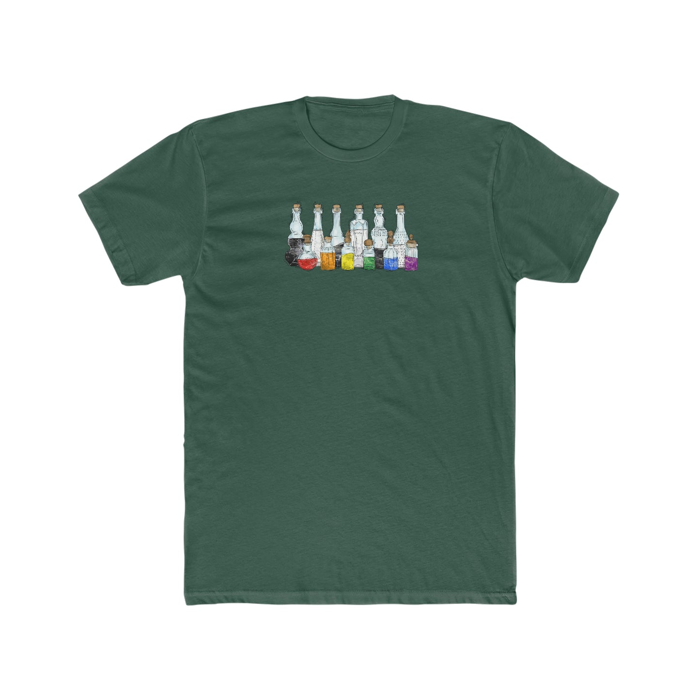 Straight Ally Pride Potion Bottles - Men's T-Shirt
