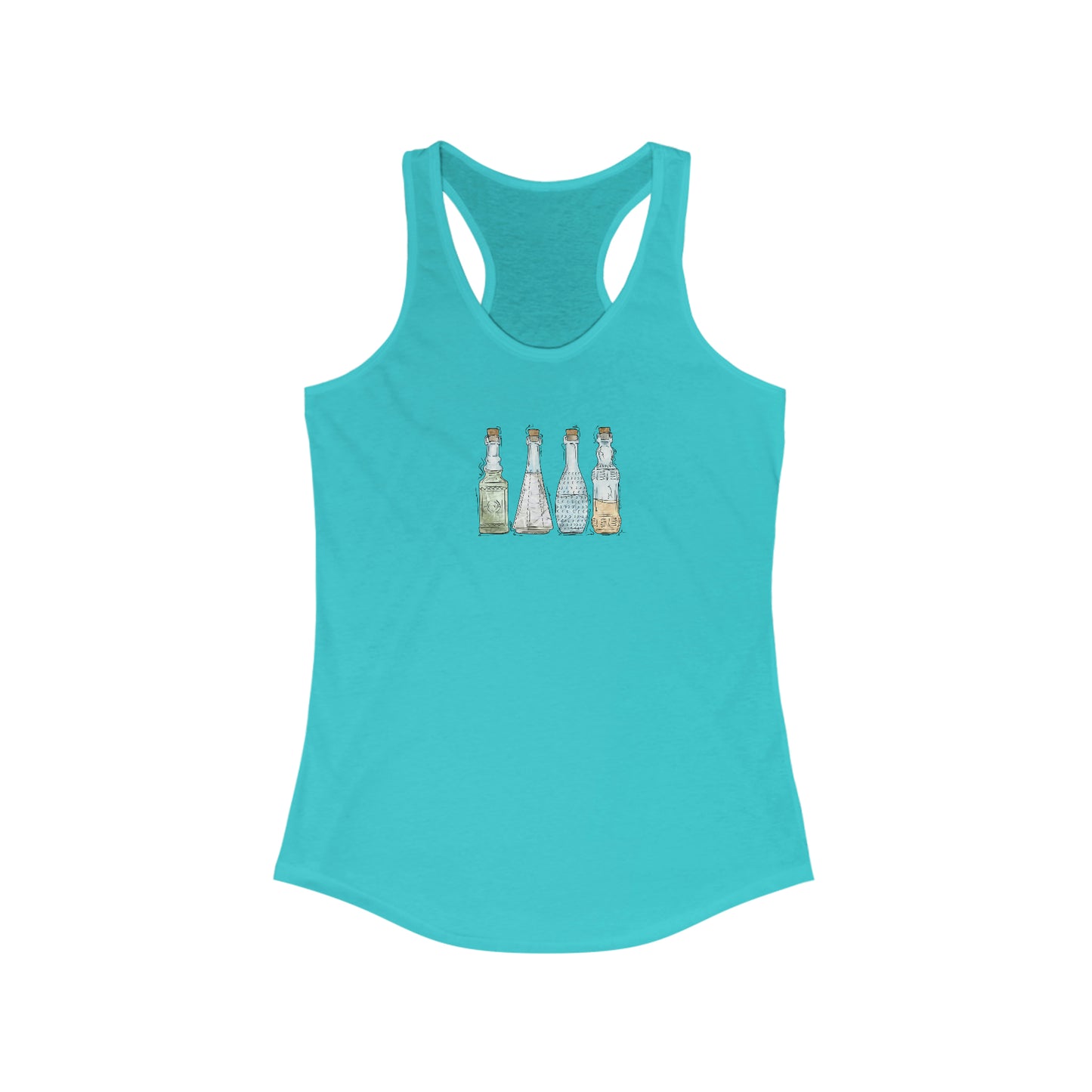 Unlabeled Pride Potion Bottles - Womens Tank Top