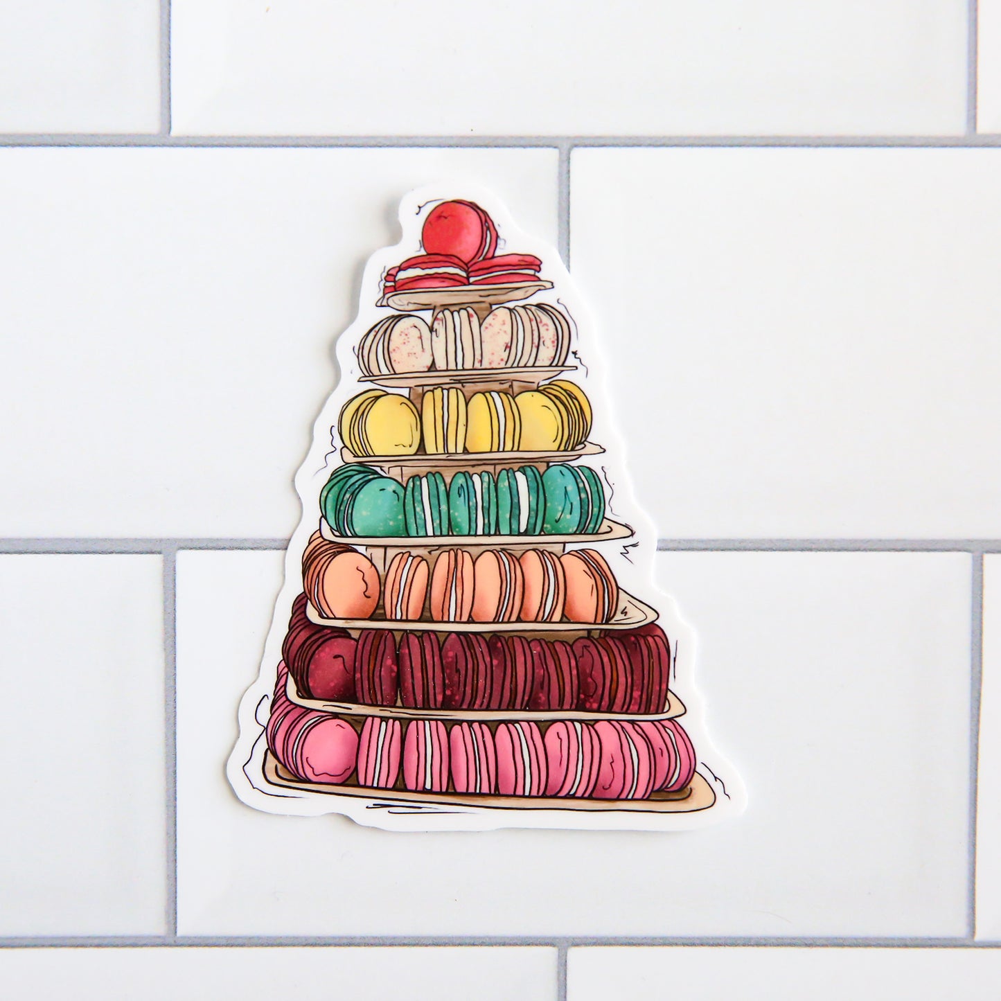 Macaron Tower - Sticker