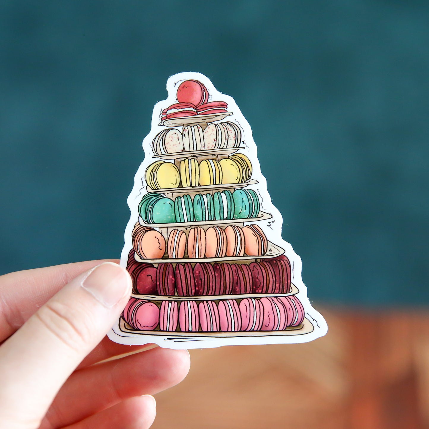 Macaron Tower - Sticker