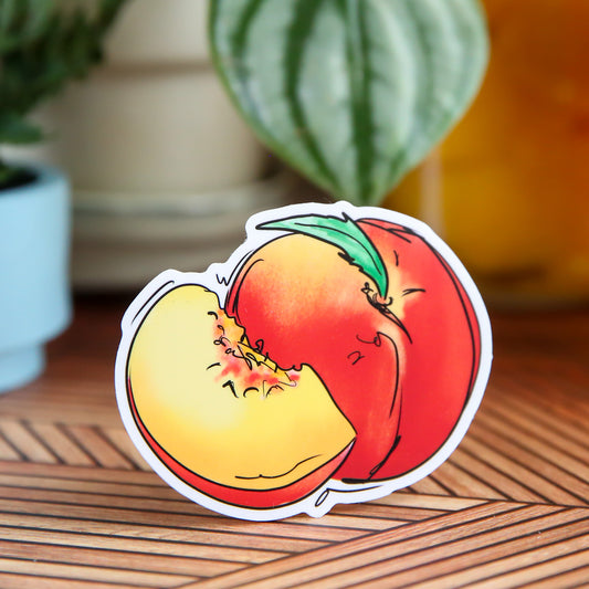 Peach - Sticker